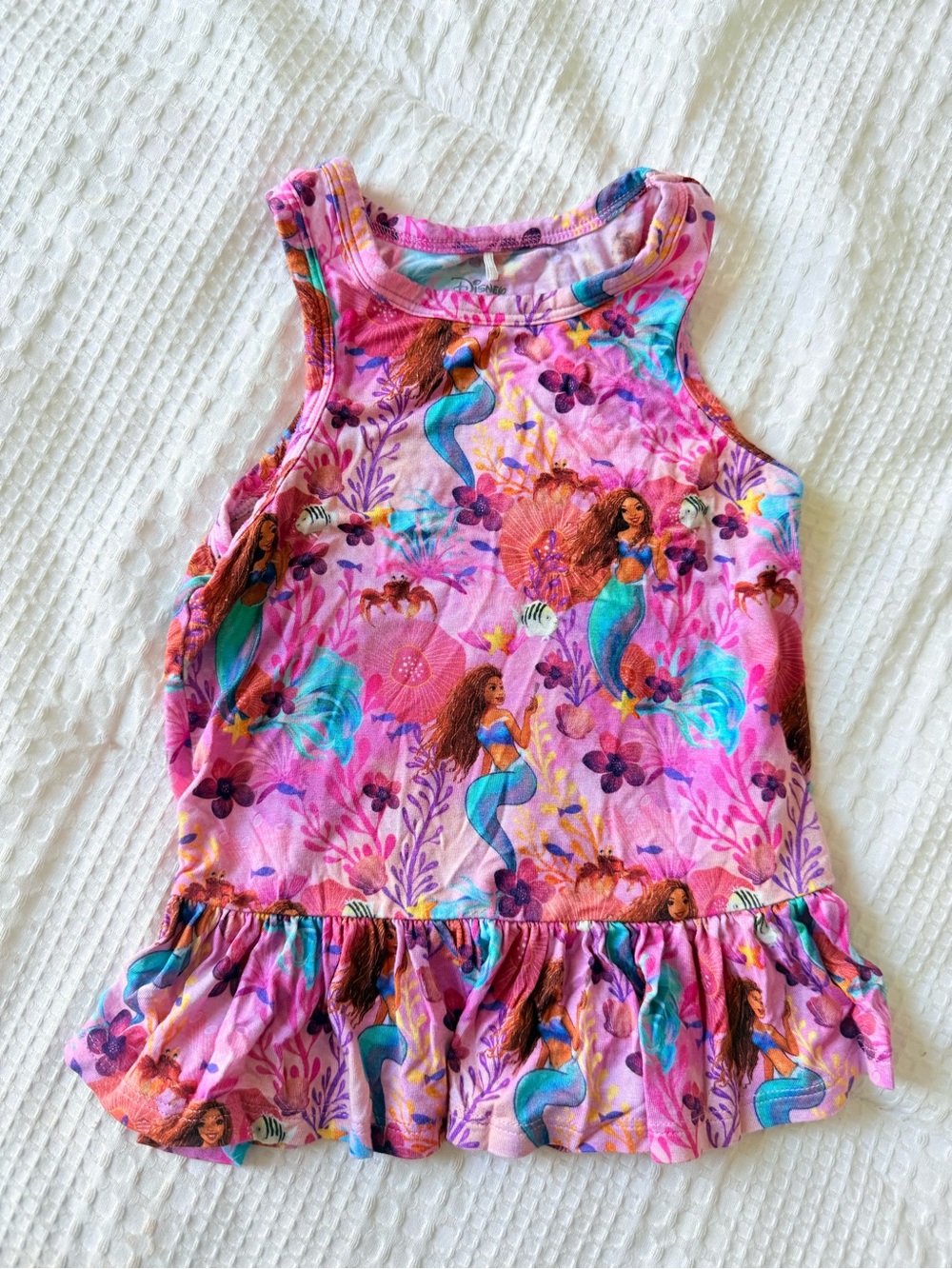 Posh Peanut x Disney The Little Mermaid Print Tank Top 3T-4T